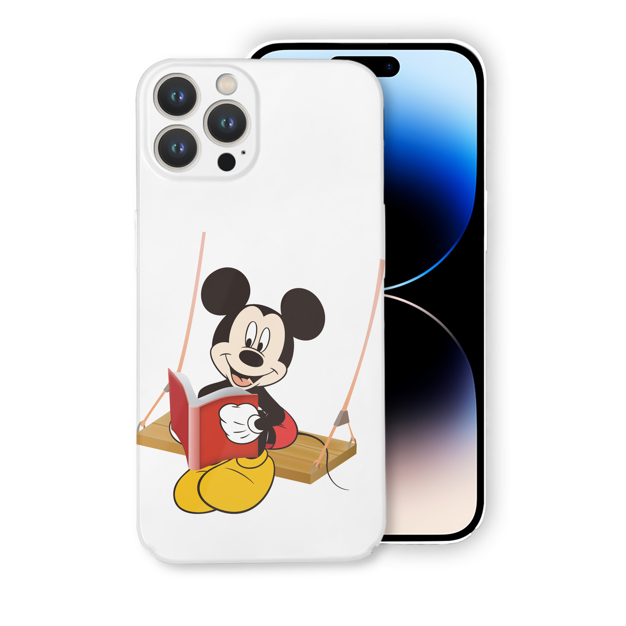 （画像用） ミッキーマウス Mickey Mouse 【iPhone 14シリーズ対応】ハードケース